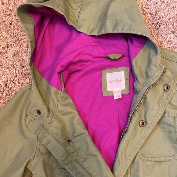 Cat & Jack light weight parka jacket - Picture 2 of 2